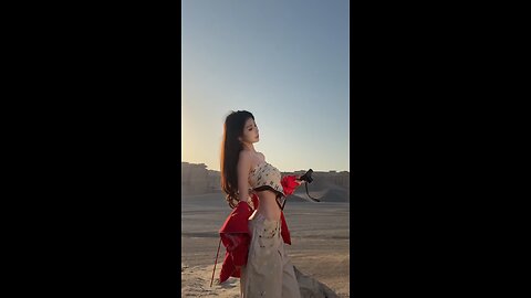 A cute girls dancing and showing his dancing moves