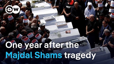 One year after a missile killed 12 children in the Israel-occupied Golan Heights | DW News
