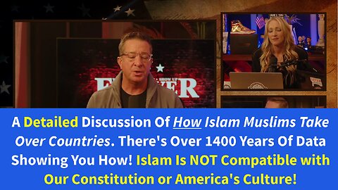 How Islam Muslims Take Over Countries, The Details - They Want America