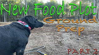 New Food Plot Ground Prep Part 2