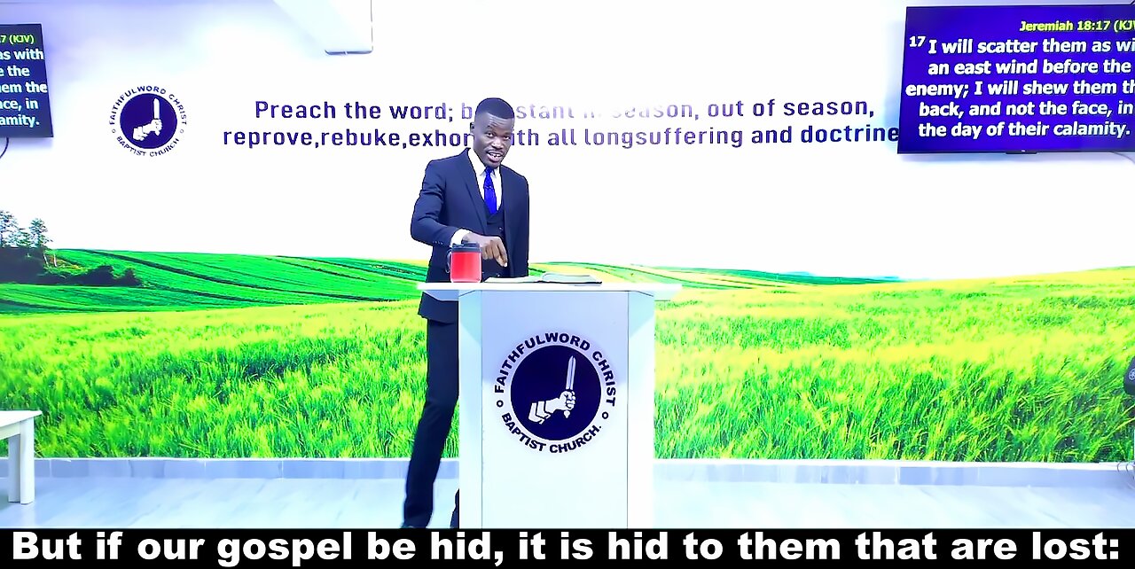 But if our gospel be hid, it is hid to them that are lost: