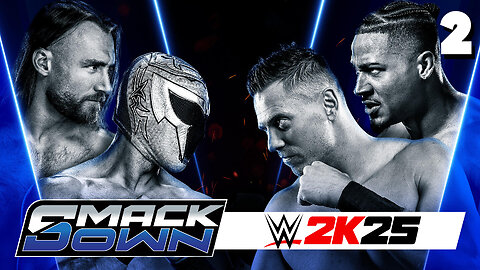 WWE 2K25 Smackdown August 15th 2025 - Match 2: Melo is back!