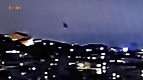 Strange UFO Seen over Istanbul