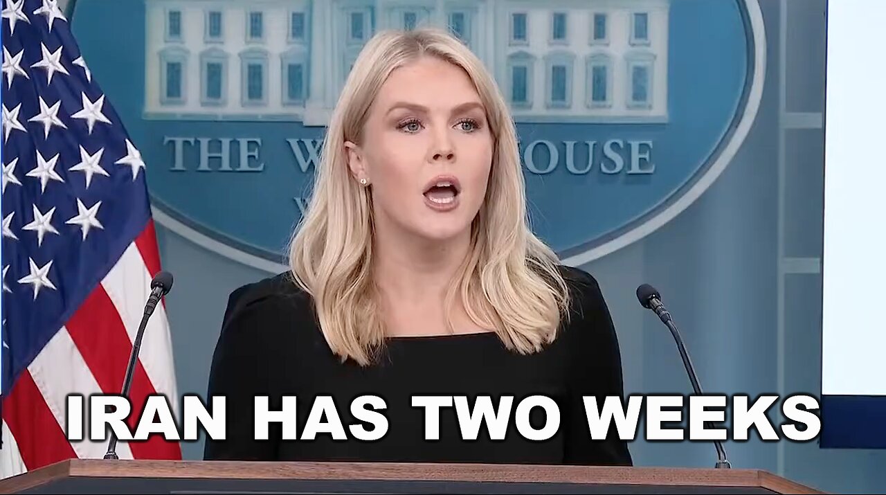 White Huose Press Briefing: Trump Gives Two Weeks to Make Peace orRisk U.S. Involvement