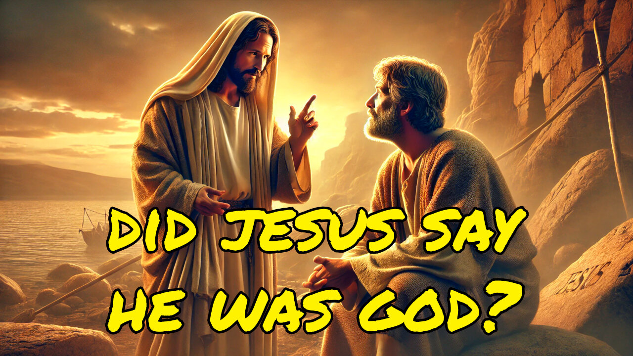 Did Jesus Say He Was God?