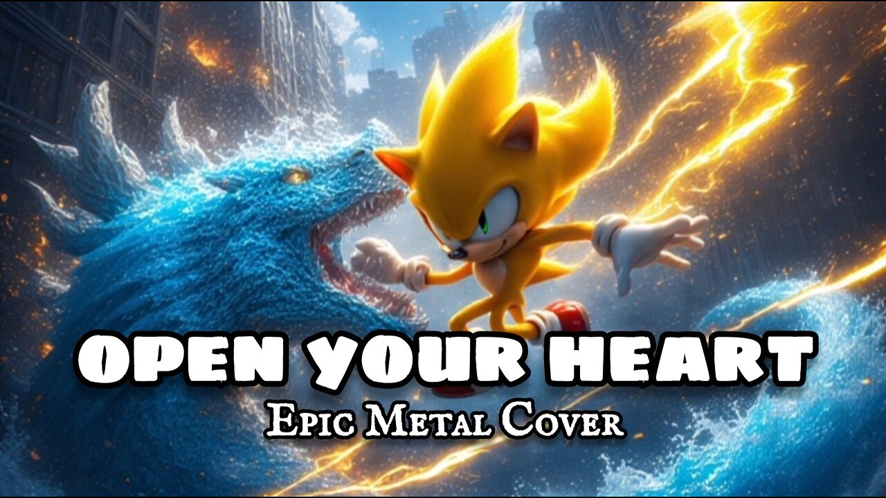 Sonic The Hedgehog Music - Open Your Heart | Epic Metal Cover