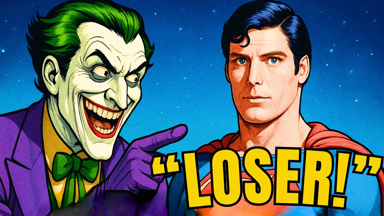 “SUPERMAN” (1978), as told by Joker