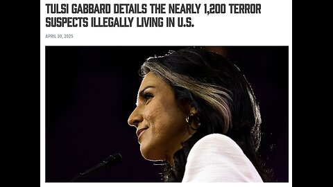DNI - There Are Over 1200 Terrorist Suspects in US
