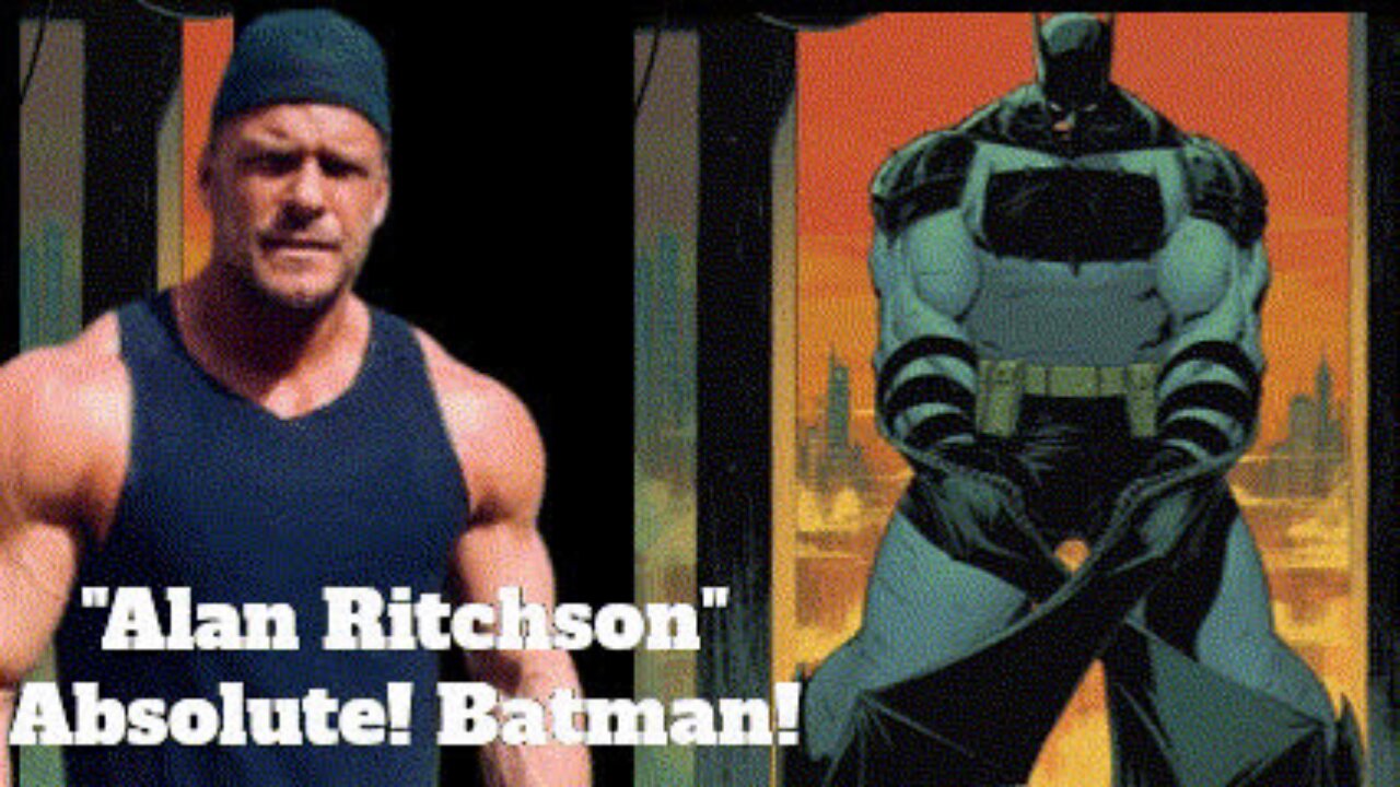 Alan Ritchson the Next BATMAN This Would Be INSANE Alan Ritchson as Batman? The Dark Knight We NEED!