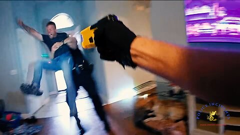 Taser Tag in Moore: Suspect Flops, Cops Drop!