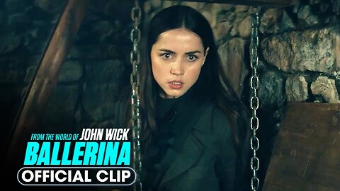 From the World of John Wick: Ballerina (2025) Official Clip 'Out Of Bullets' - Ana de Armas