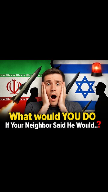 What would YOU DO If Your Neighbor Said He Would...❓️