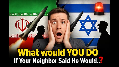 What would YOU DO If Your Neighbor Said He Would...❓️