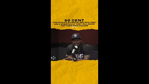 @50cent When someone shows you how they feel about you believe them