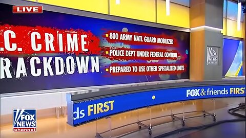 'UNHINGED': Hillary Clinton hammers Trump over DC crime crackdown