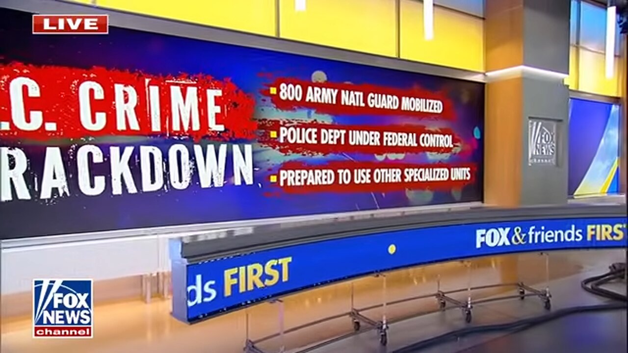 'UNHINGED': Hillary Clinton hammers Trump over DC crime crackdown