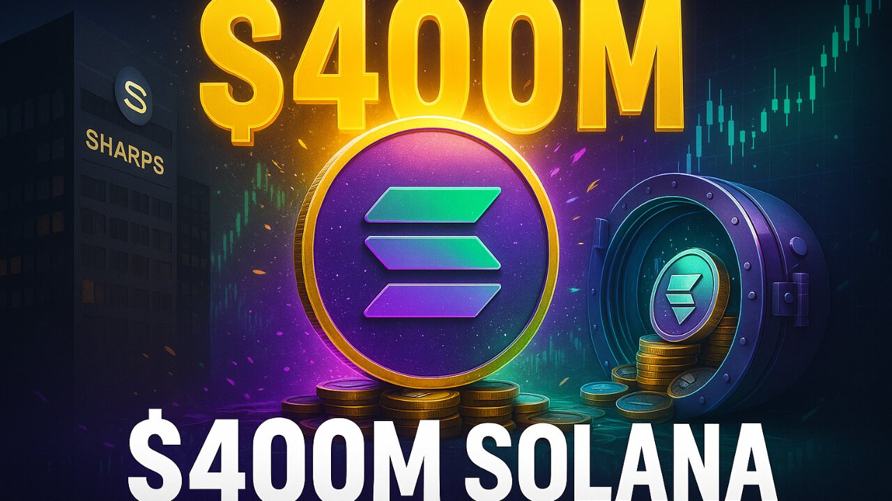 Sharps Technology Buys Big $400M Solana Treasury