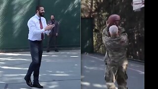 The Syrian AL-QAEDA JIHADIST playing with US Generals before Visit to White House