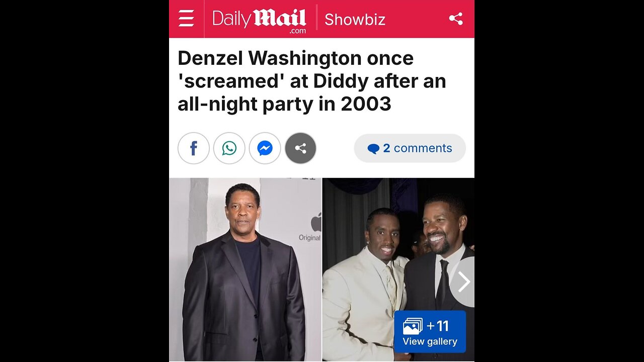 Denzel Washington Exposed?!