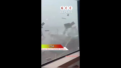 #USA #Alabama #Huntsville #Storm #School #Emergency #destruction #anomaly #weather #climatechange