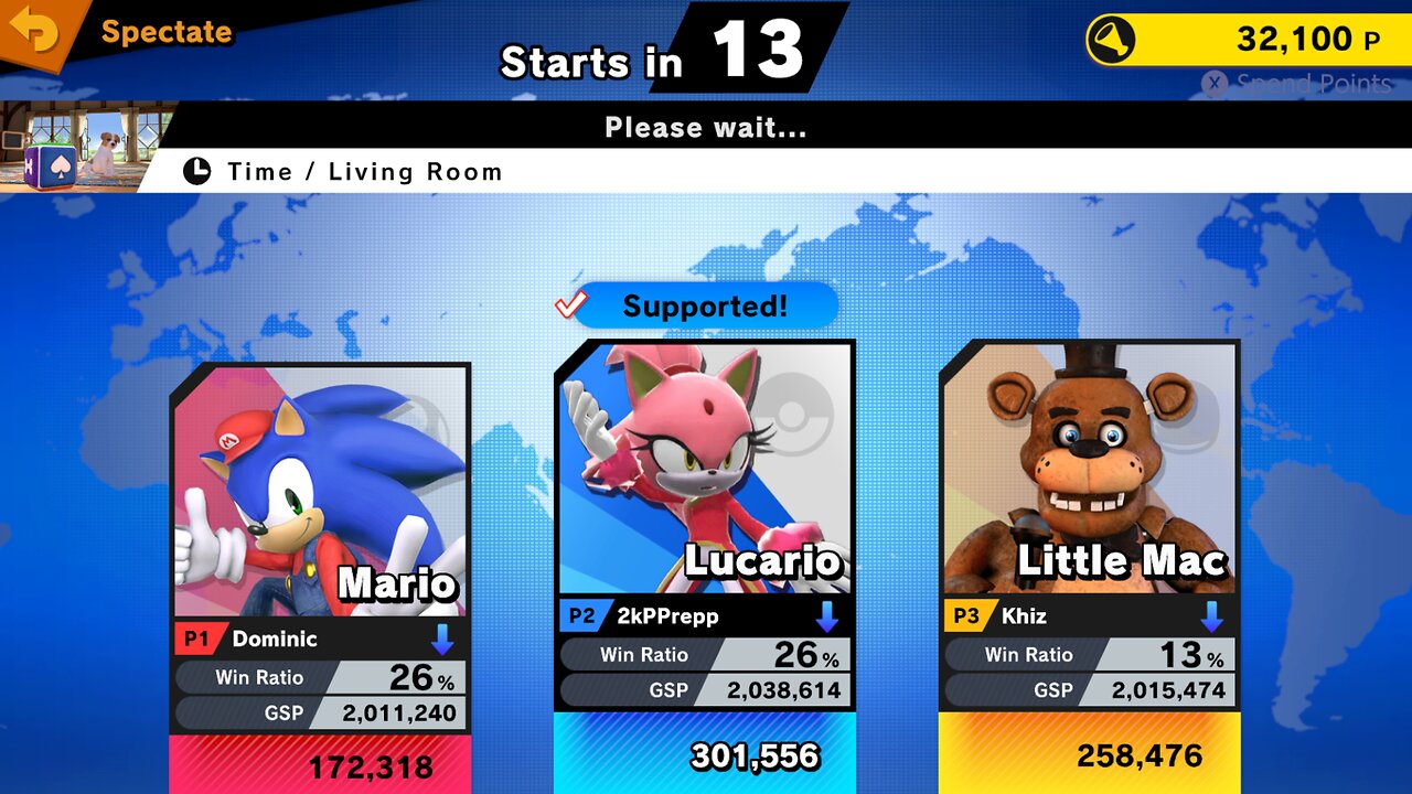 SSBU Online Spectator Mode with Special Characters Quickie 8/22/25