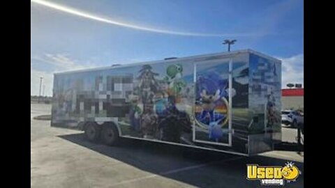 Turnkey - 2021 24' Haulmark Mobile Video Gaming Trailer | Mobile Business Unit for Sale in Texas!
