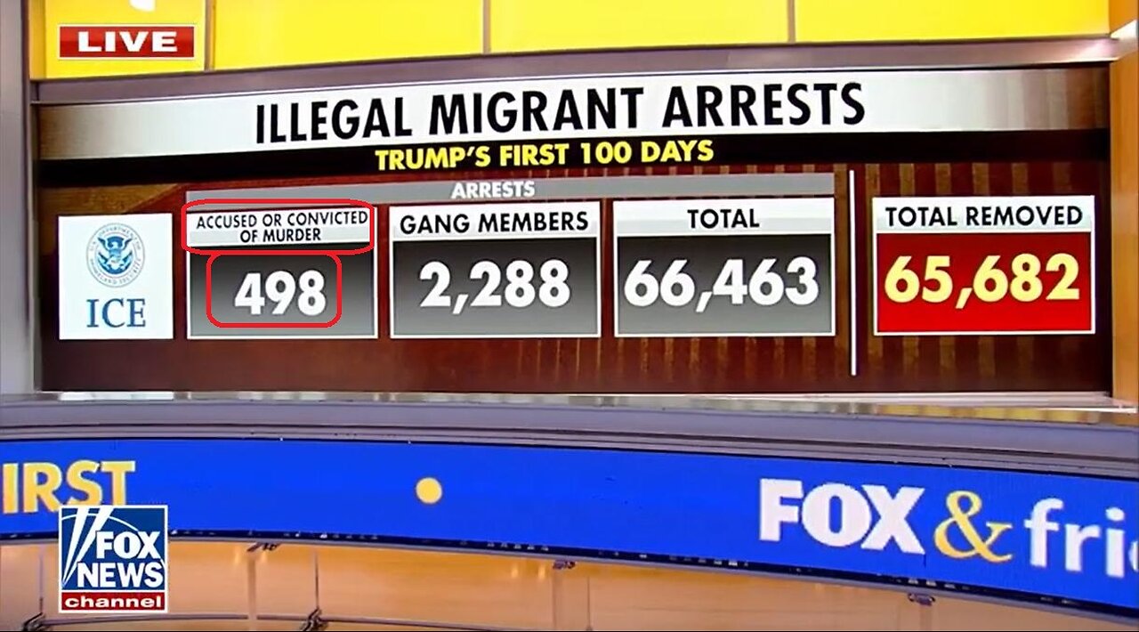 ICE Releases Record-Breaking Data in Trump's first 100 days: 'Never been done'