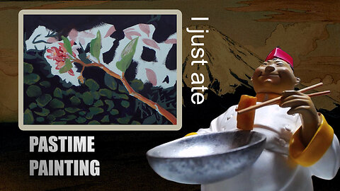 I just ate - (Pastime Painting)