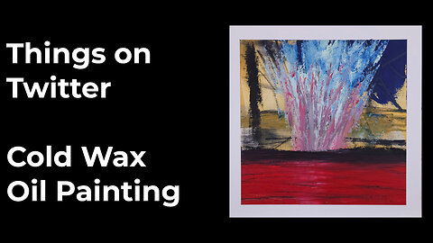 Meditative Abstract Painting Process – Gentle Colors, Textures & Ambient Music