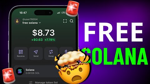 How To Claim Free $8 Solana To Your Phantom Wallet - Free Solana Trick