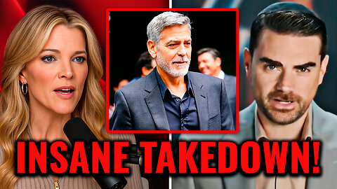 Megyn Kelly & Ben Shapiro TORCH George Clooney Over INSANE Comments