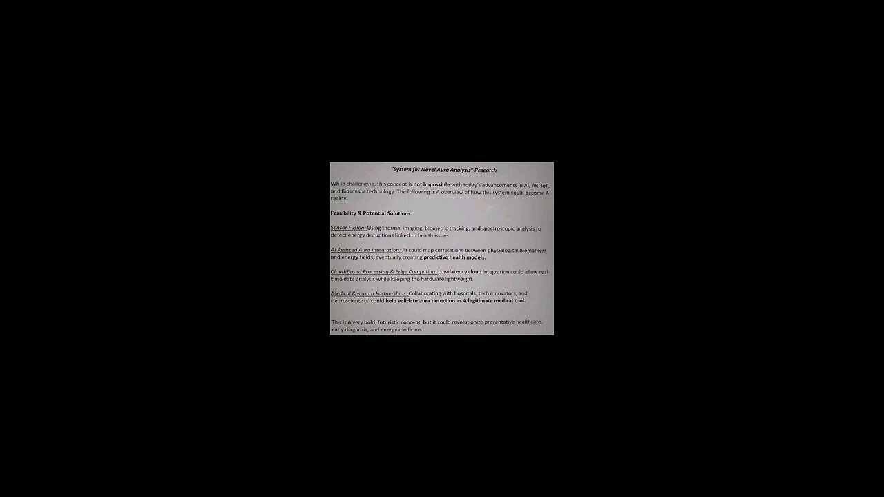 Feasibility and potential solutions