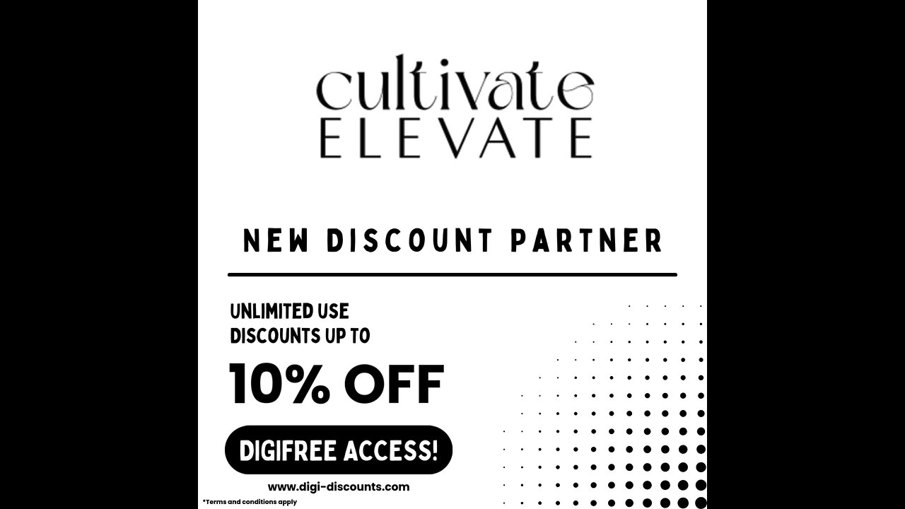 Welcoming Cultivate Elevate!