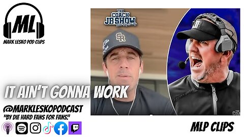 Coach JB of the coach JB show thoughts on Aaron Rodgers signing #nfl #steelers