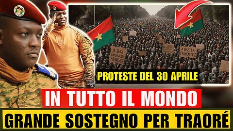 30 Aprile 2025: Proteste Globali per Traoré Ignorate dai Media Italiani