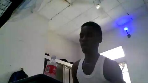 Another practicing how to talk in a video