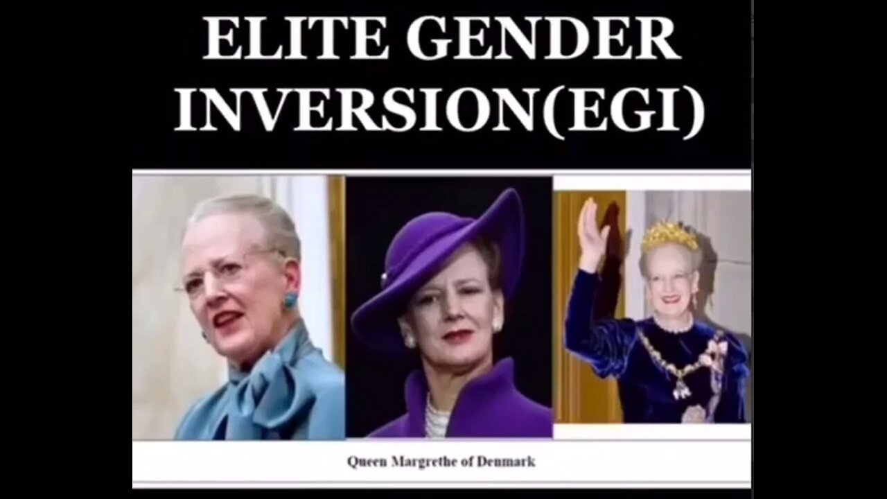 The Sick Satanic Pedo Elites Gender Inversion Has Been Hidden In Plain Sight For Decades!