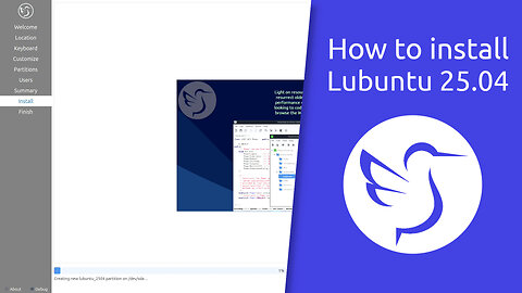 How to install Lubuntu 25.04 Plucky Puffin