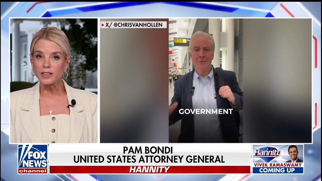 AG Bondi: Abrego Garcia’s Wife and Child Are Safer Tonight Because He’s In El Salvador