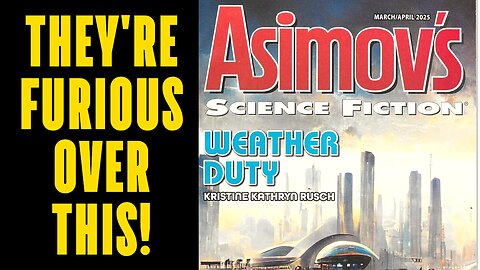 Sci-Fi Publishers LIVID At Asimov's Science Fiction Magazine Calling For BOYCOTT!