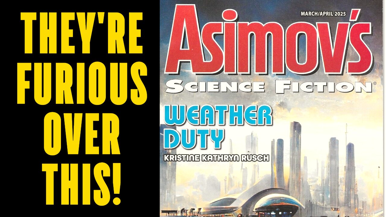 Sci-Fi Publishers LIVID At Asimov's Science Fiction Magazine Calling For BOYCOTT!