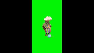 Sad Tiny Chef | Green Screen