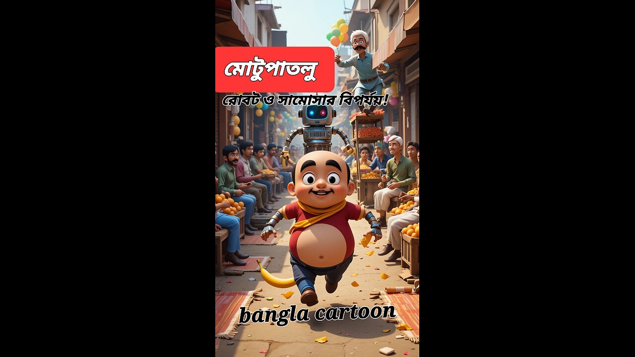 মোটু পাতলু রোবট ও সামোসার বিপর্যয়! |Motlu Patlu Style Funny Robot Cartoon Animation 2025 | part 2