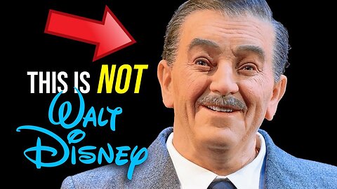 The Walt Disney Animatronic DOESN'T Look Like Him…