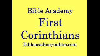 1 Cor. 4:1-5 Lesson 11