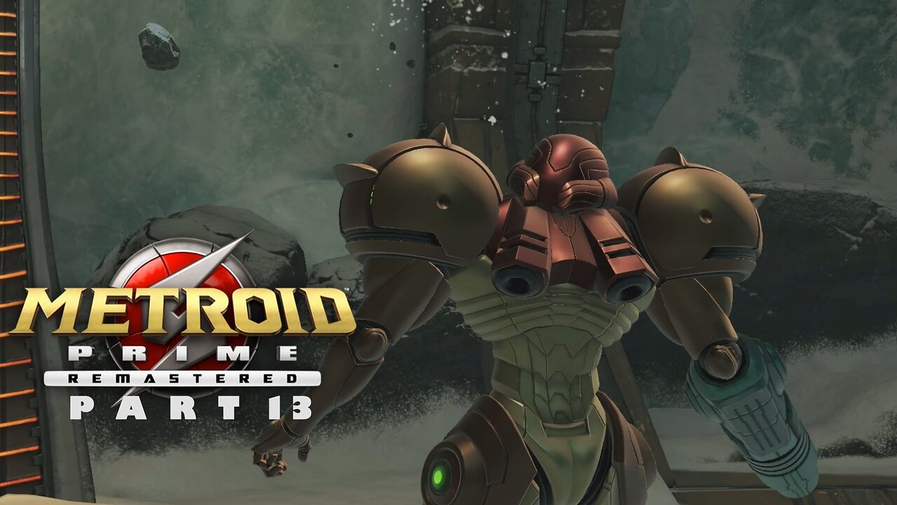 Metroid Prime Remastered Part 13 ~ It's a Rock Boss in the Ice Area, But it Has Electric Attacks.