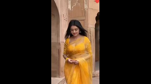 hot girl in sharee