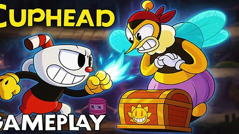 "Cuphead vs Phantom Express | Epic Boss Fight Full Gameplay 🎮🔥"