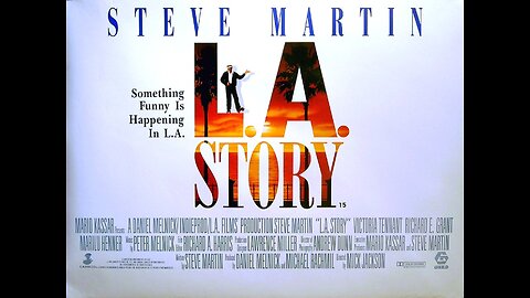 Movie clip moments-LA Story.1991. I was So Happy i didn't realize I was unHappy.?