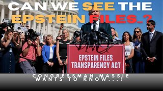 Can we see the Epstein files? - Congressman Massie
